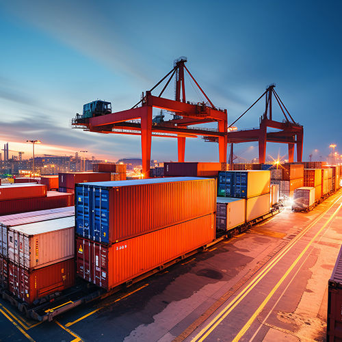 International logistics dedicated line